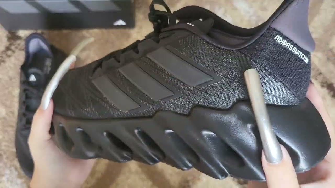 adidas switch fwd 2 black in hand on feet 👟