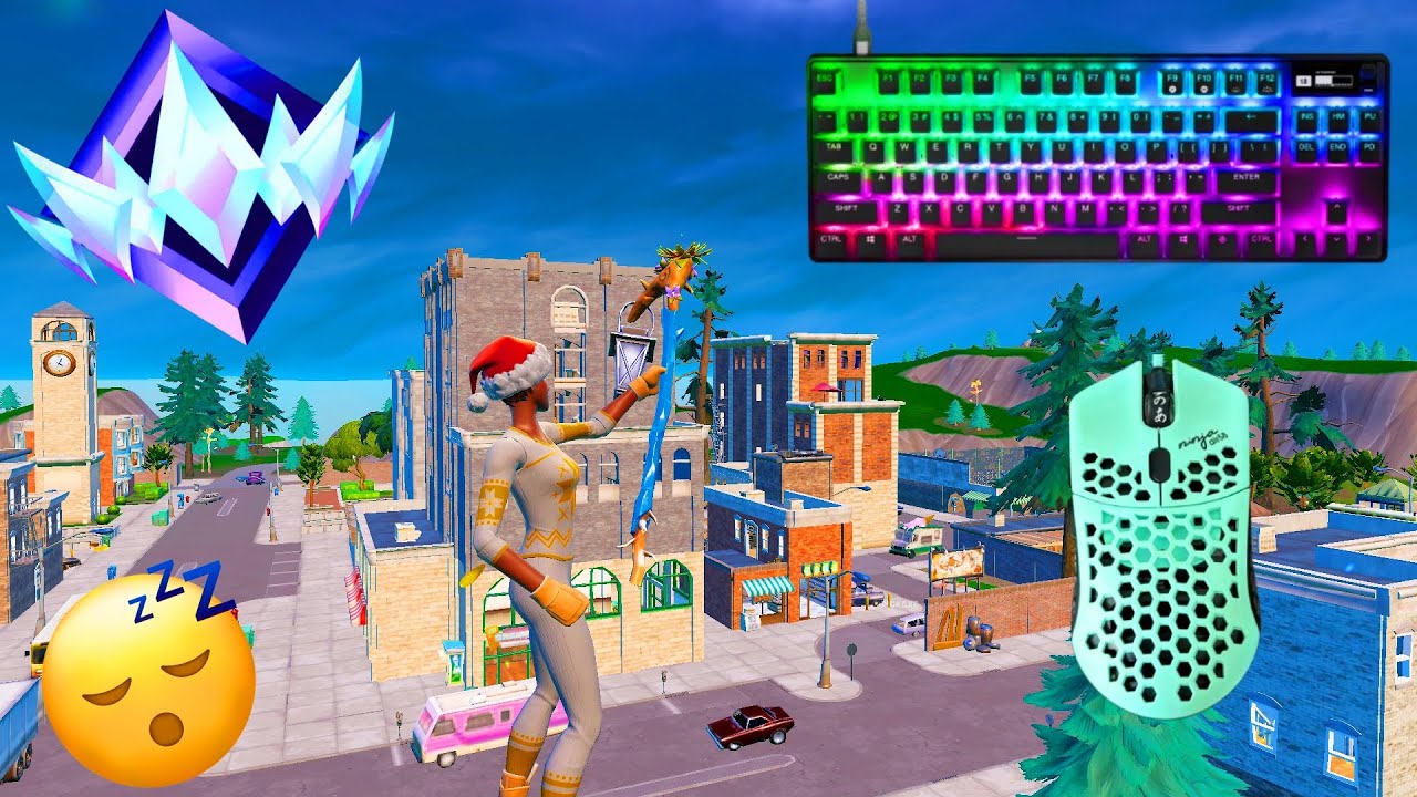 SteelSeries Apex Pro TKL ASMR 😴 Fortnite OG Ranked Reload 🏆 Satisfying Keyboard Fortnite 240 FPS 4K