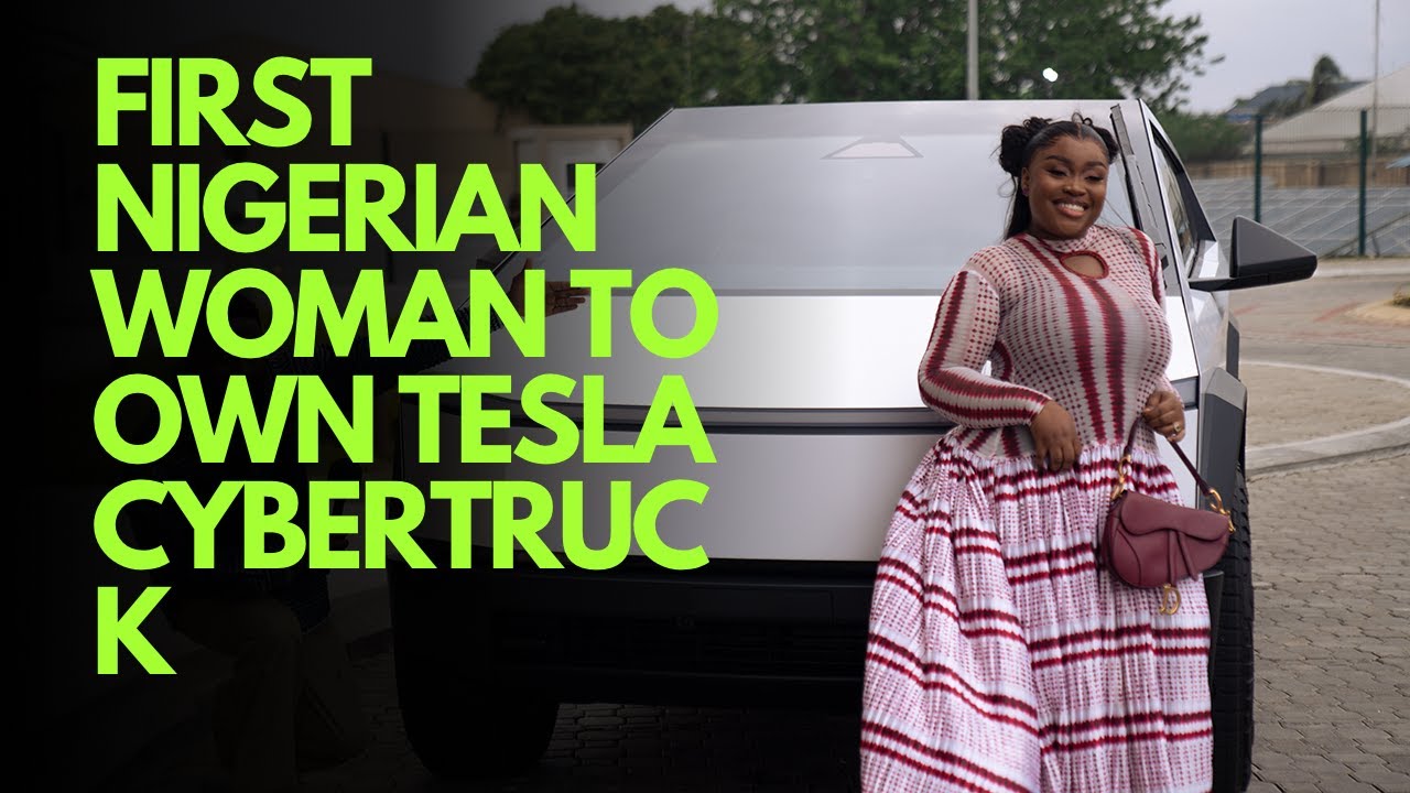 First Woman in Nigeria to Own a Tesla Cybertruck! 🇳🇬 Exclusive Interview & Full Reveal