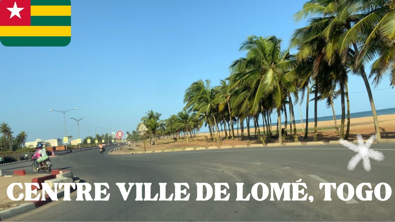 Centre Ville de LOMÉ TOGO 🇹🇬 The capital city of Togo 🇹🇬 Les Routes Togolaises