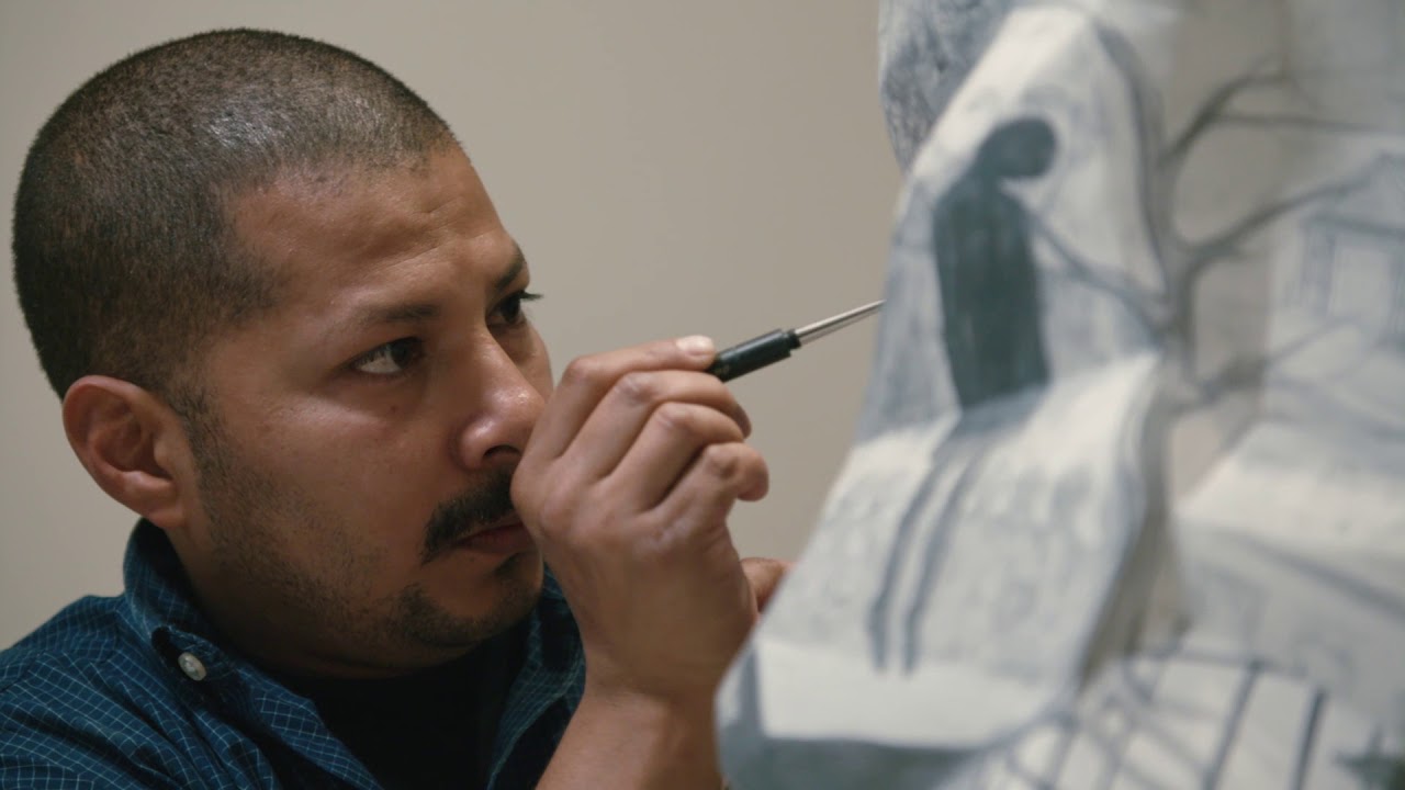 Artist Gerardo Monterrubio explores his complex narratives in clay