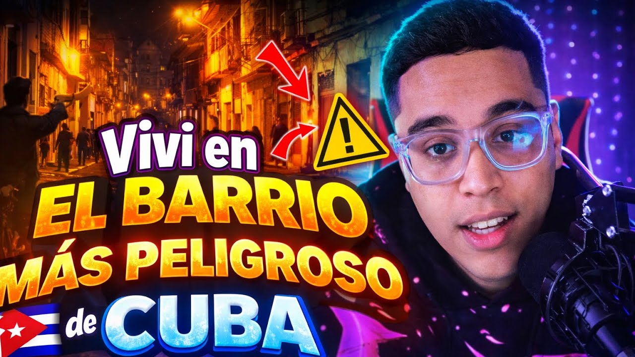 Senti lo que es el terror de vivir en el barrio más peligroso de Cuba!! 🇨🇺 