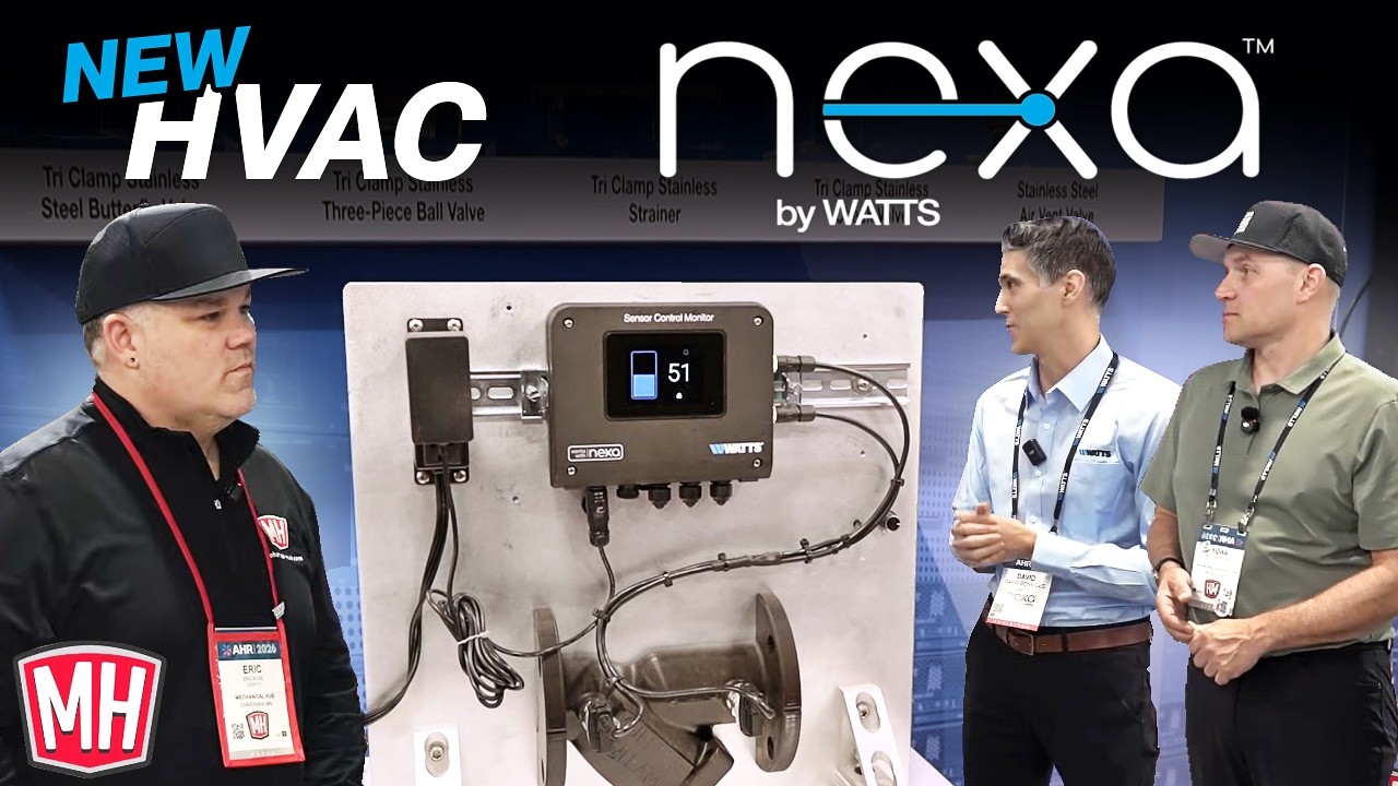 Watts NEXA: Будущее интеллектуального управления водными ресурсами? | Выставка AHR Expo 2026
