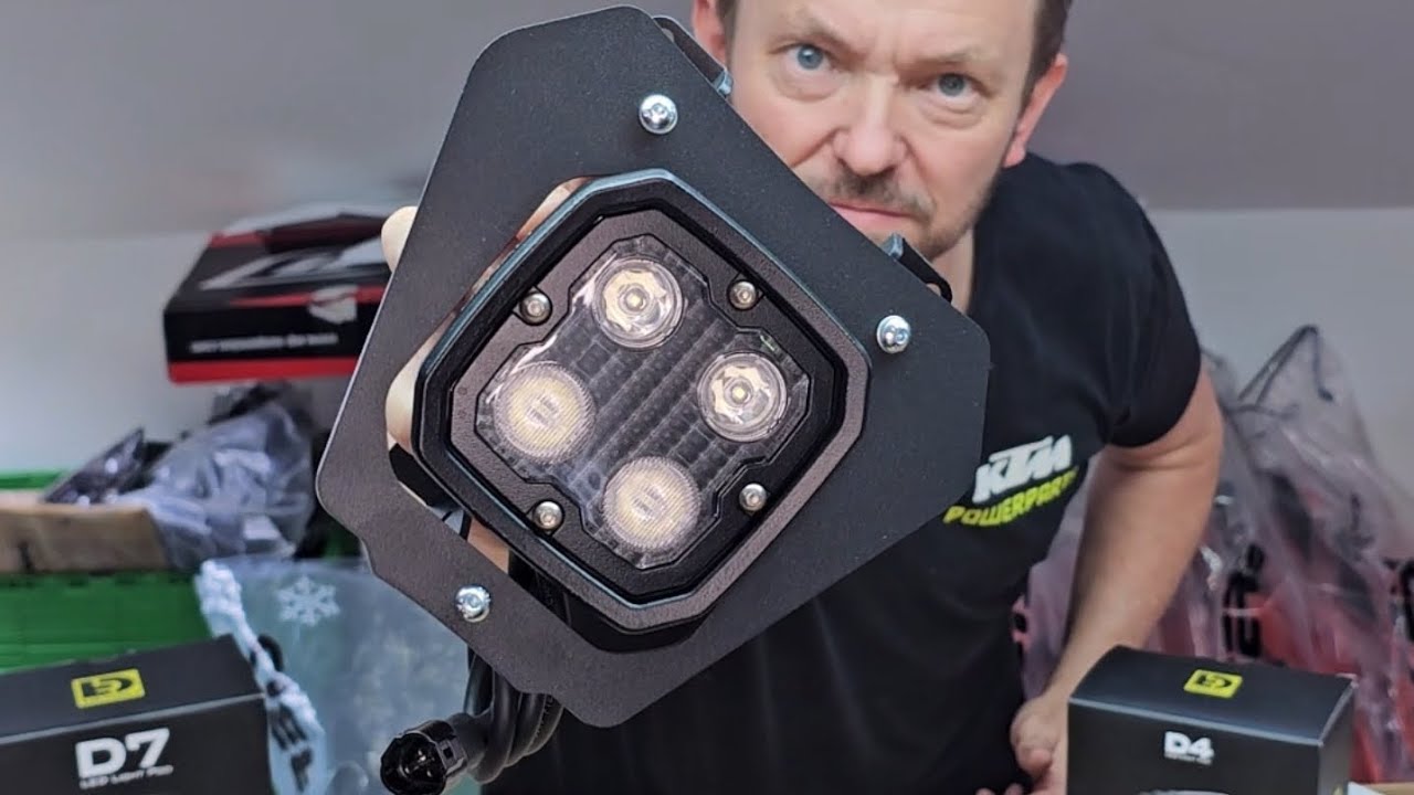 Denali Enduro LED headlight KTM Husqvarna Road Legal Hi/Low