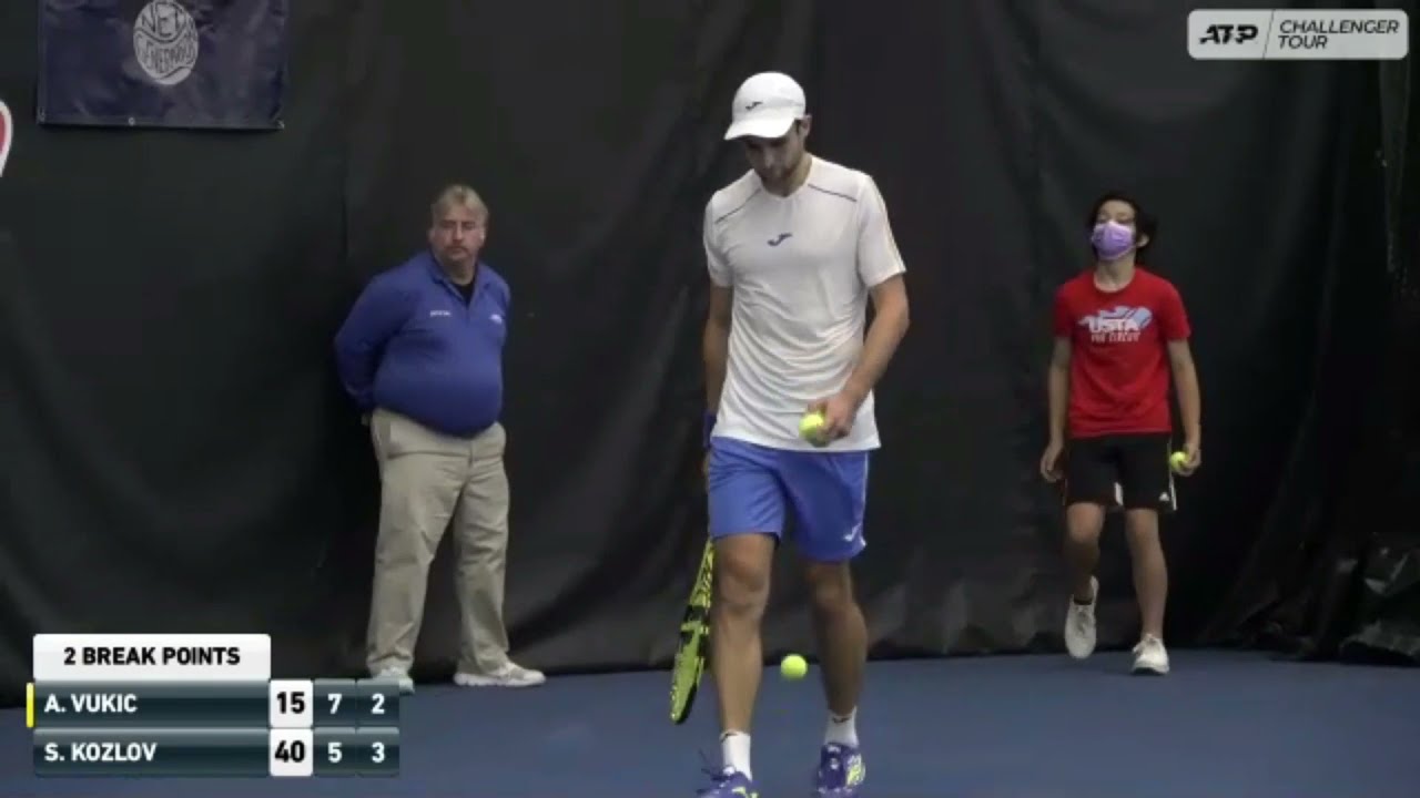 Aleksandar Vukic vs Stefan Kozlov  Champaign challenger (USA) Final