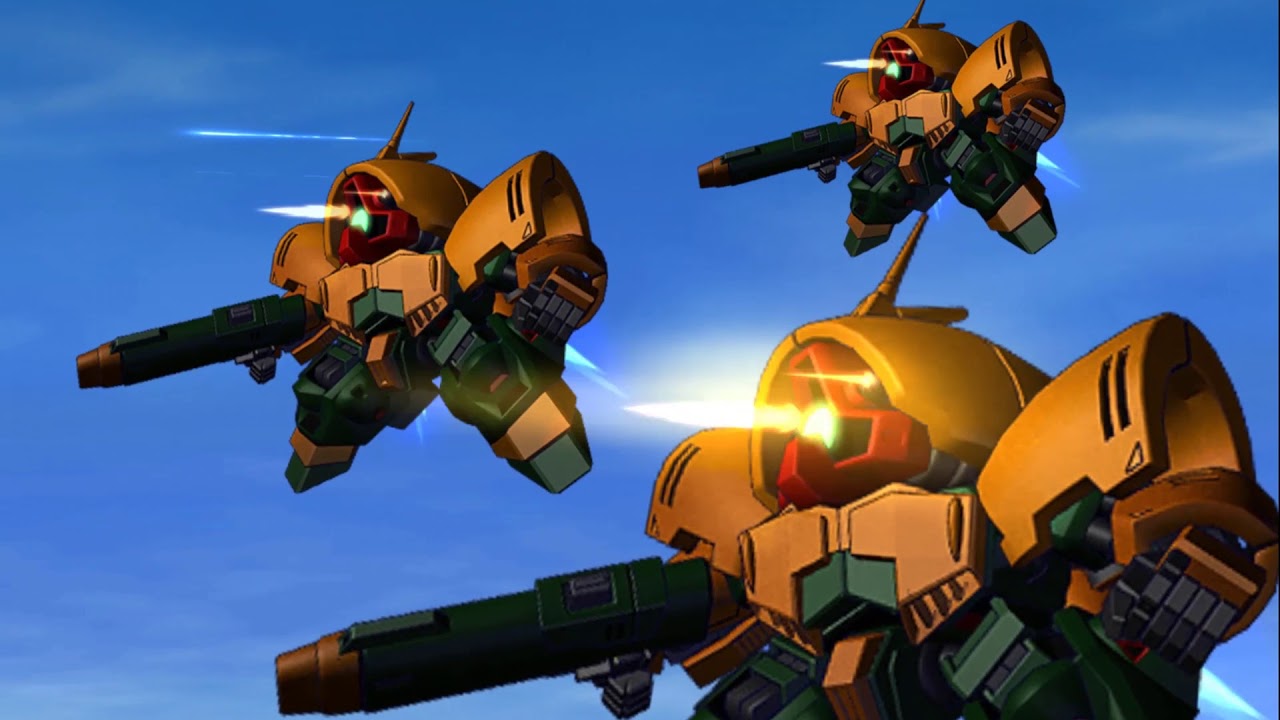 SD Gundam G-Generation Wars - Asshimar All Animations