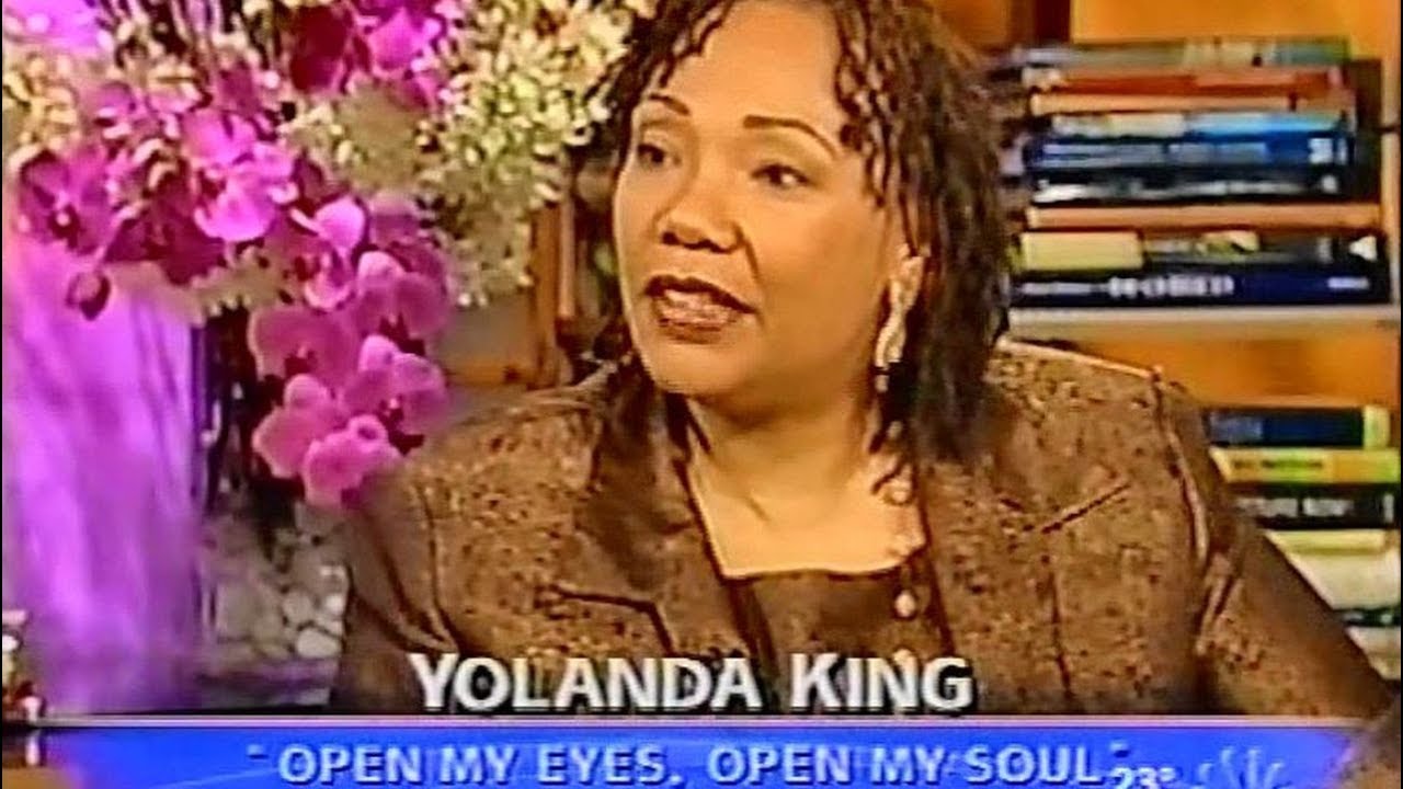 Martin Luther King Jr.'s daughter Yolanda King (2004 Interview)