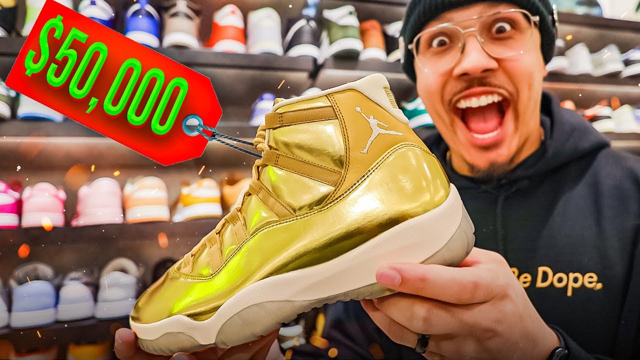 Finding RARE $50,000 Shoes In New York
