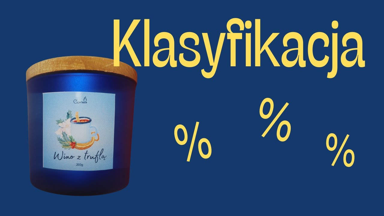 Klasyfikacja świecy a ilość olejku. Musisz to wiedzieć!