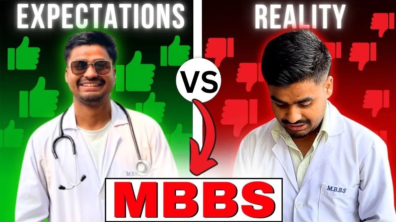 MBBS Life: Expectations vs Reality 😂 (+ Funny Bloopers) | Hritik Yadav |