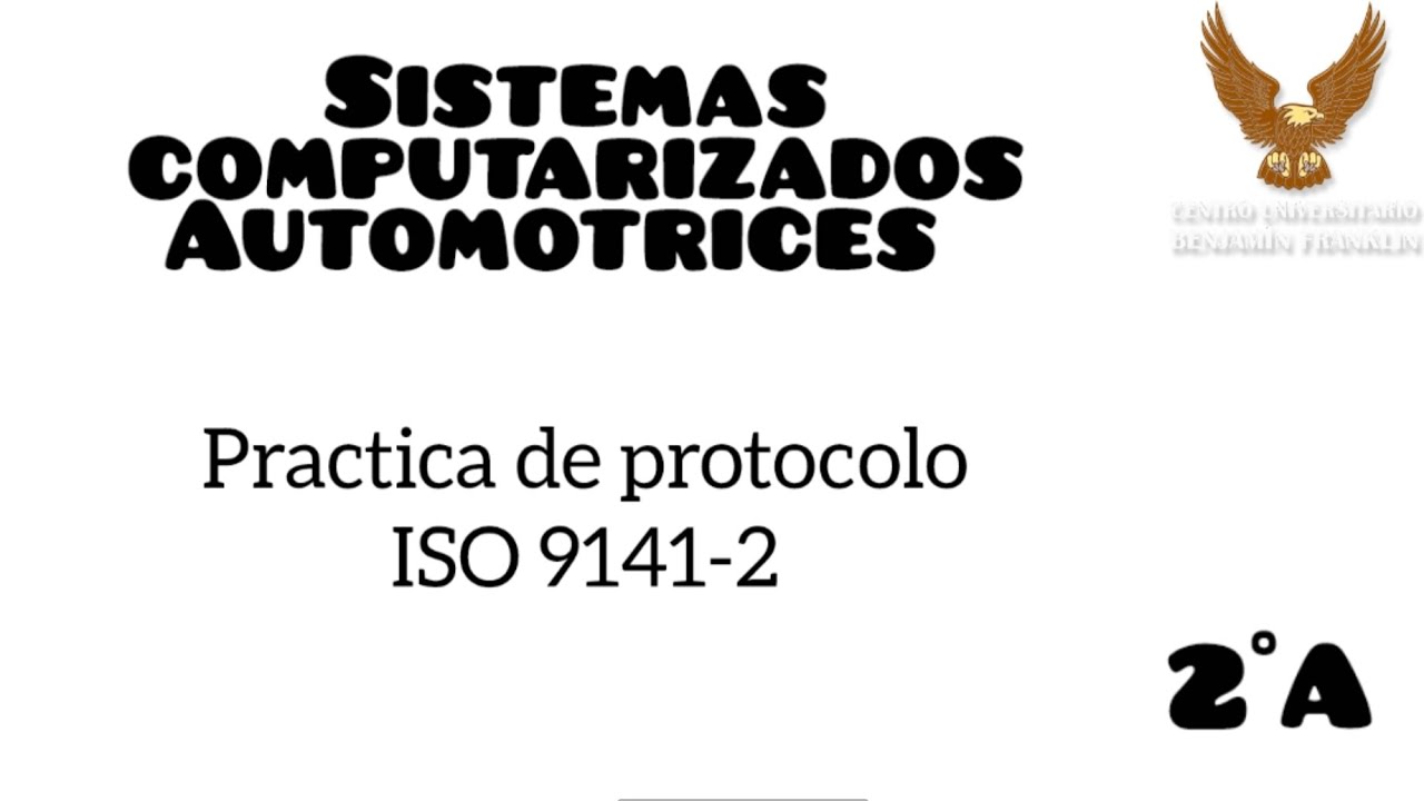 Sistemas computarizados automotrices|| Practica de Protocolo ISO 9141-2