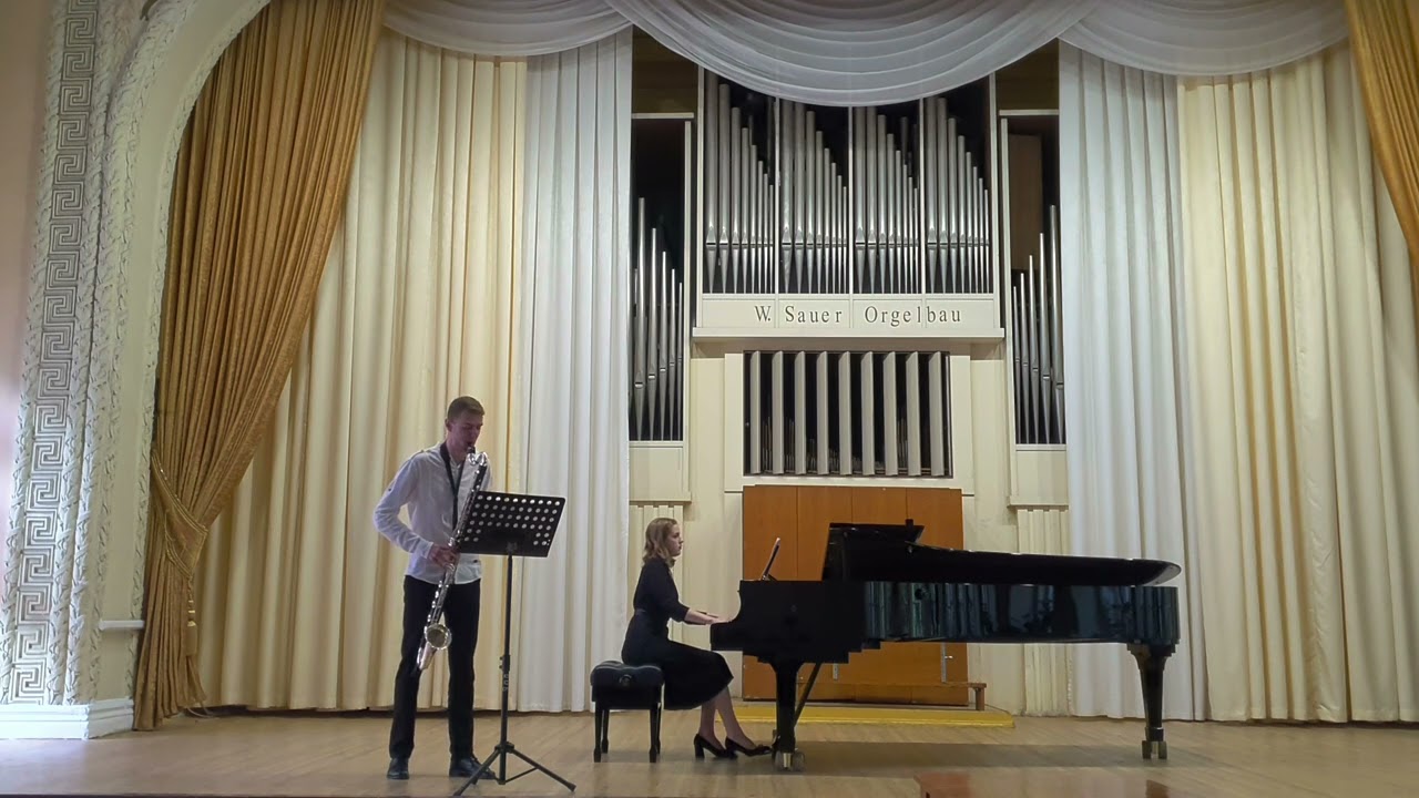Jonathan Russel Sonata for Bass clarinet and piano