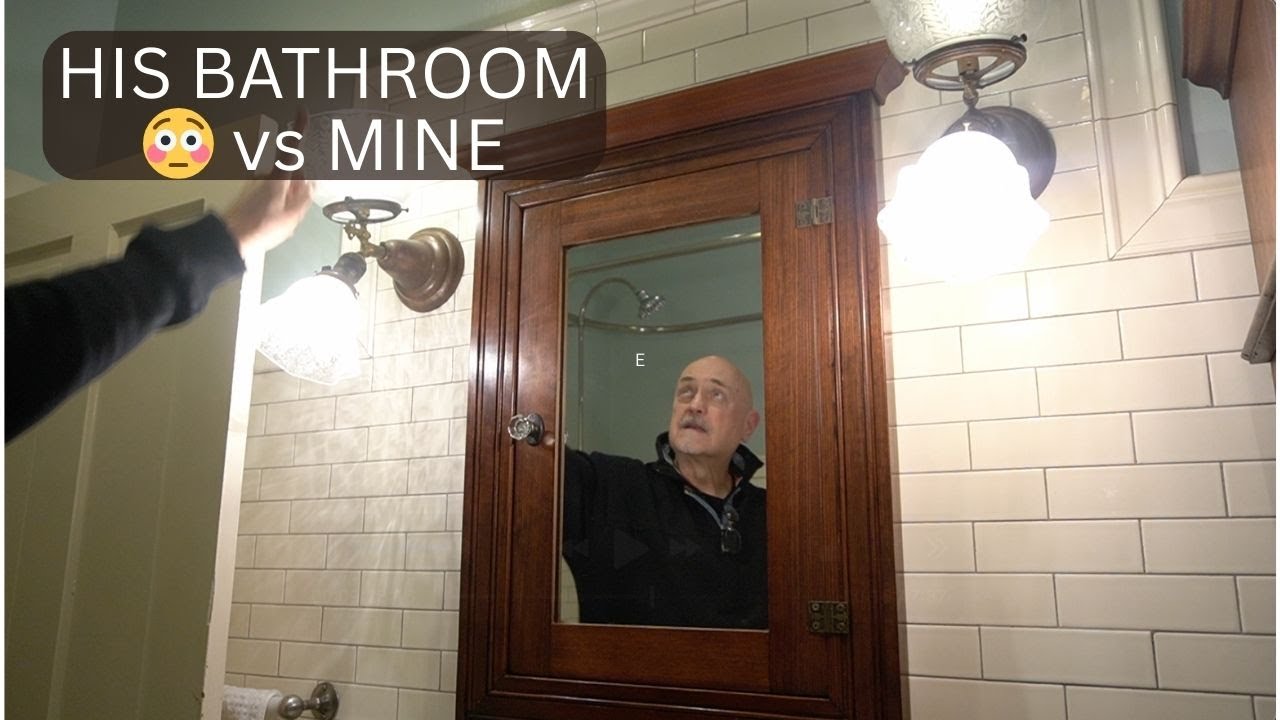 You Asked… Here’s My Husband’s Bathroom | His vs Mine