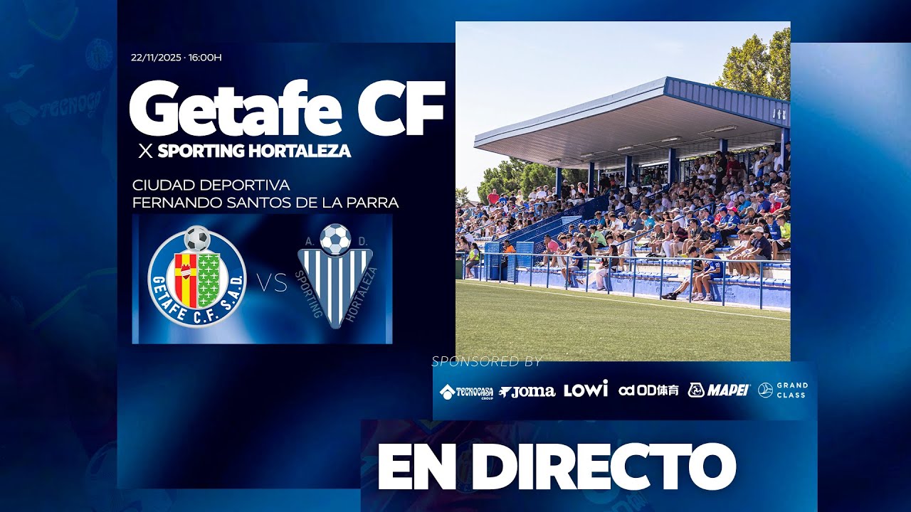 Getafe CF Juvenil 'A' vs AD Sporting Hortaleza