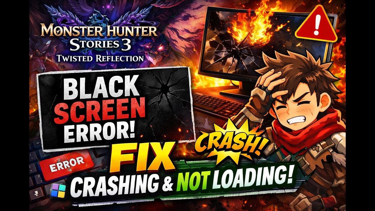 Исправление проблем с вылетами/сбоями при запуске/отсутствием загрузки/черным экраном в Monster H...