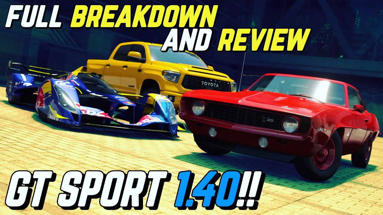 First Impressions + Full REVIEW of GT SPORT 1.40!! (No Rain, But is it Good?)