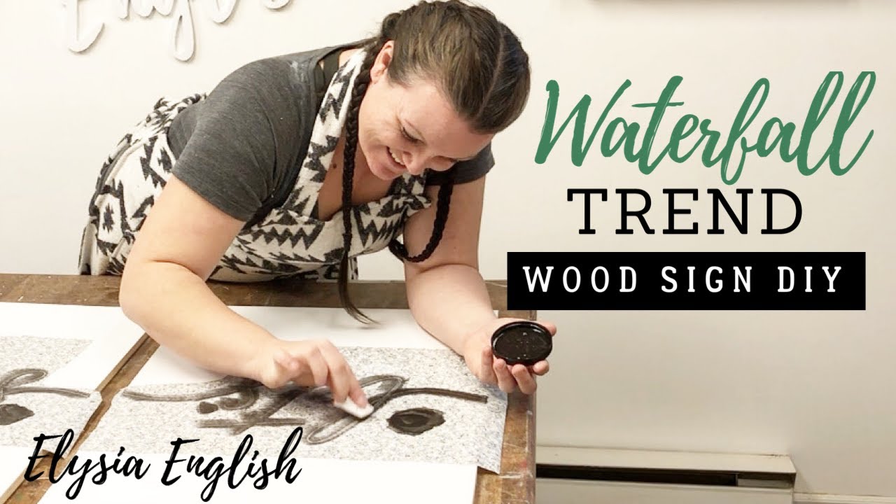 Wood Sign DIY | Farmhouse sign set | Secret to NO BLEEDING| Wall Art Homed Decor
