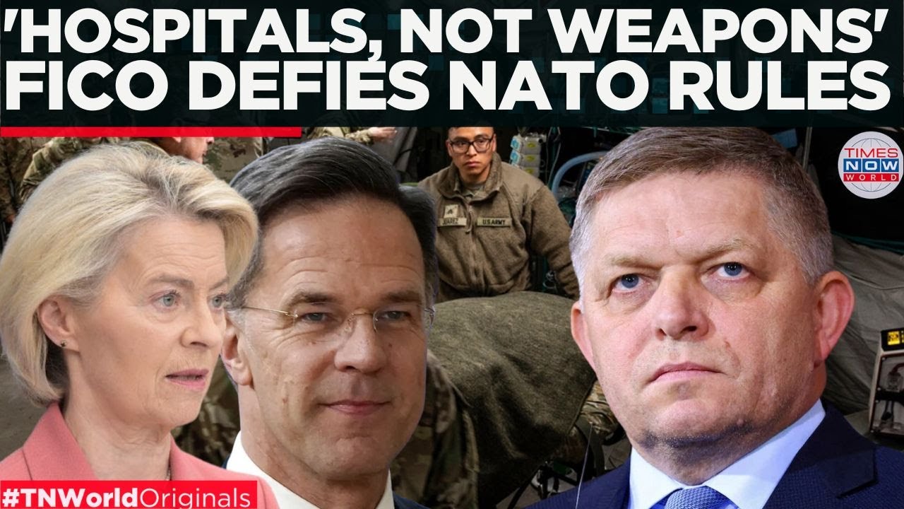 Robert Fico Blasts Media 'Nihilism', Turns Defence Funds Into Hospital Project In Slovakia | Watch