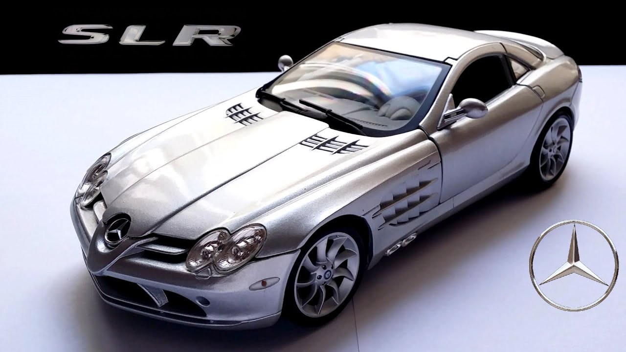 Reviewing the 1/18 Mercedes-Benz SLR McLaren by Maisto