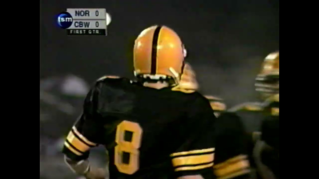 1998 Central Bucks West vs. Norristown High School Football-District One Playoffs