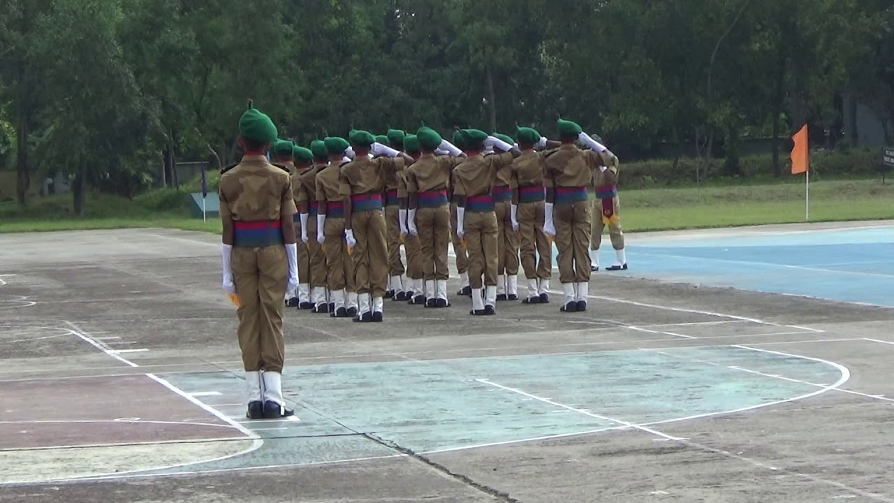 Rajshahi Cadet College  Novices' drill 2019 (Khalid House)