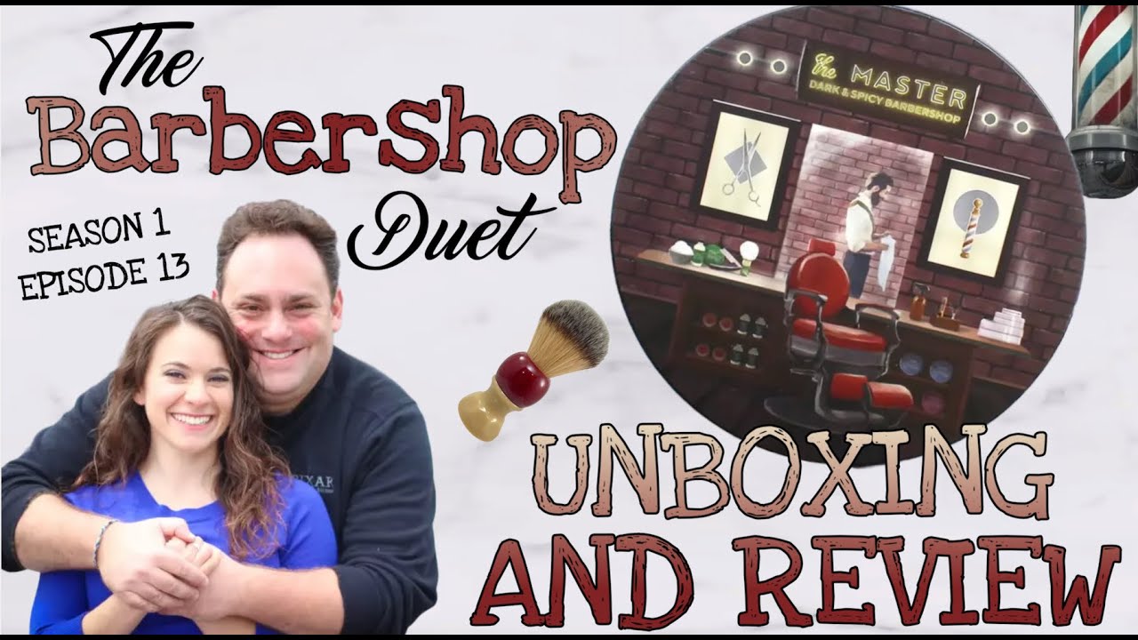 The Barbershop Duet - The Master Shave Soap by Zingari Man - Unboxing and Review