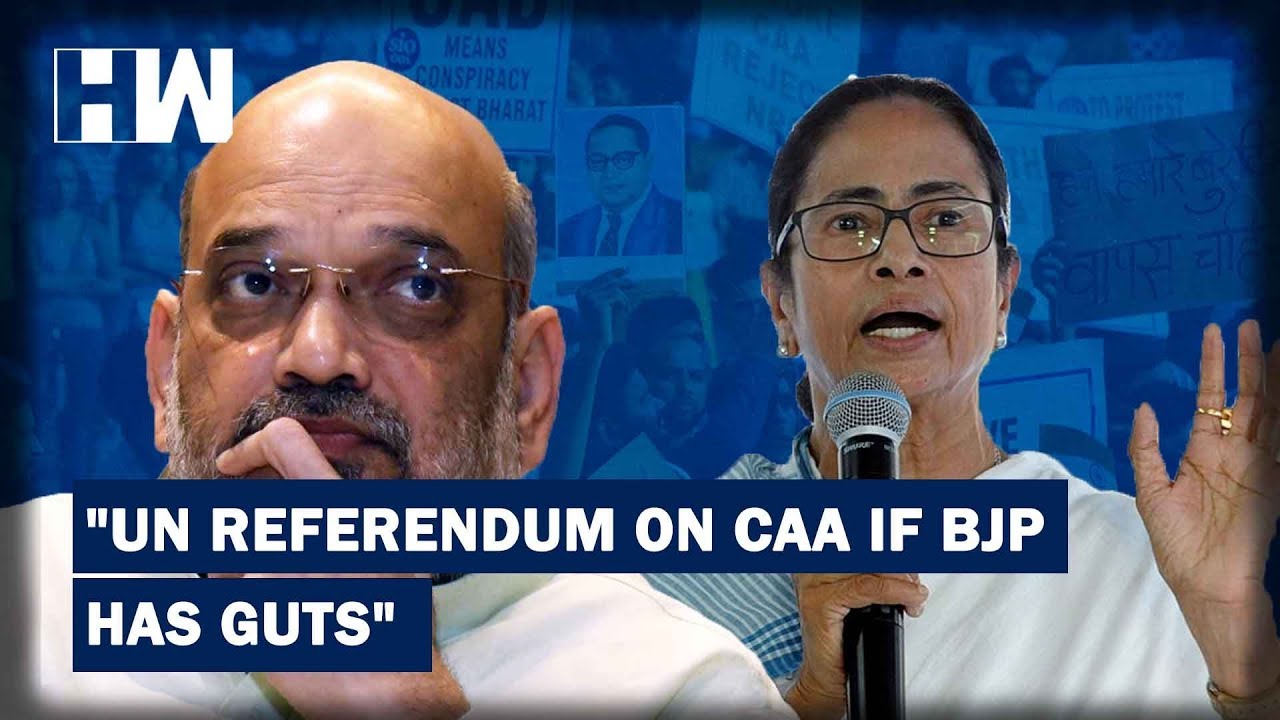 Mamata Banerjee Calls For Nationwide UN Referendum On CAA | HW News English