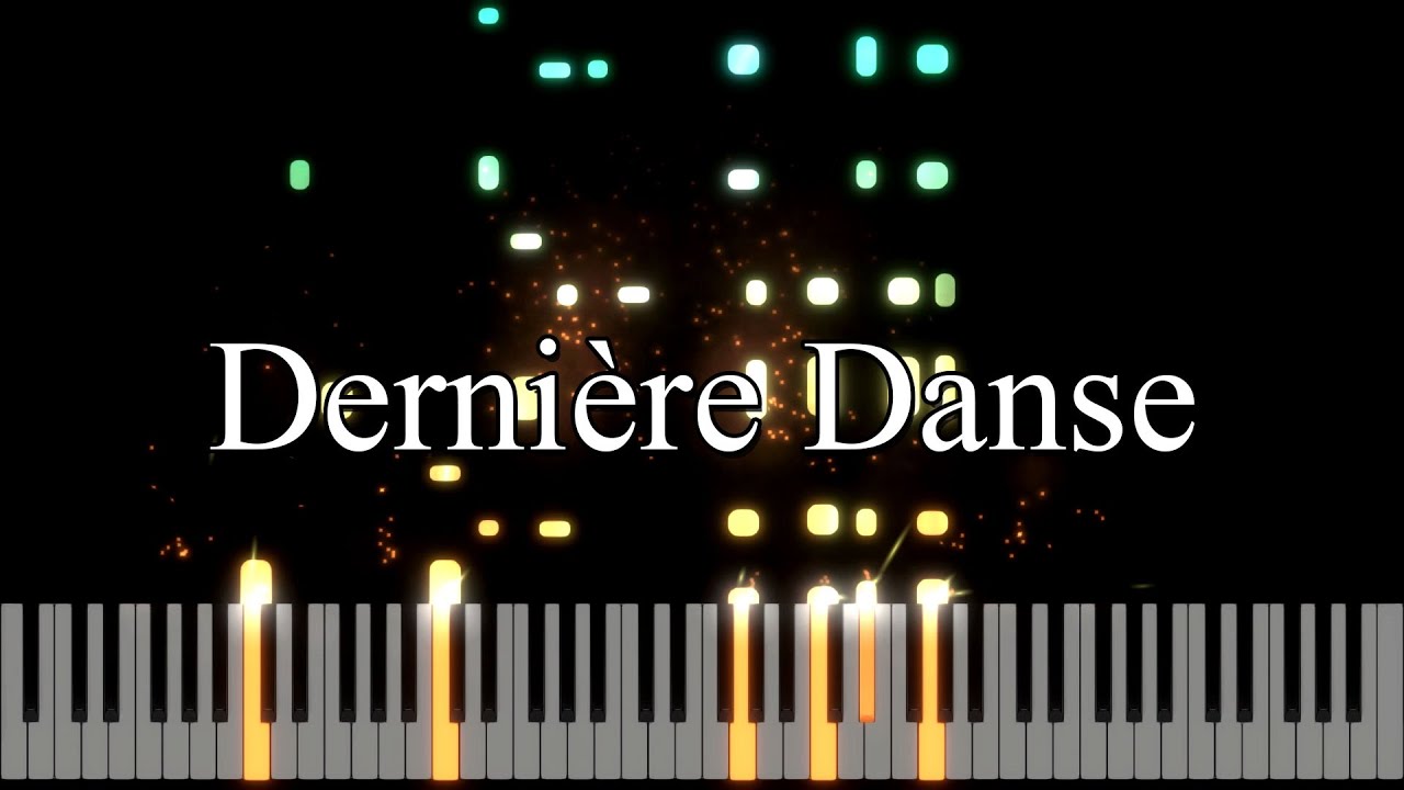 Dernière Danse (Piano Tutorial)