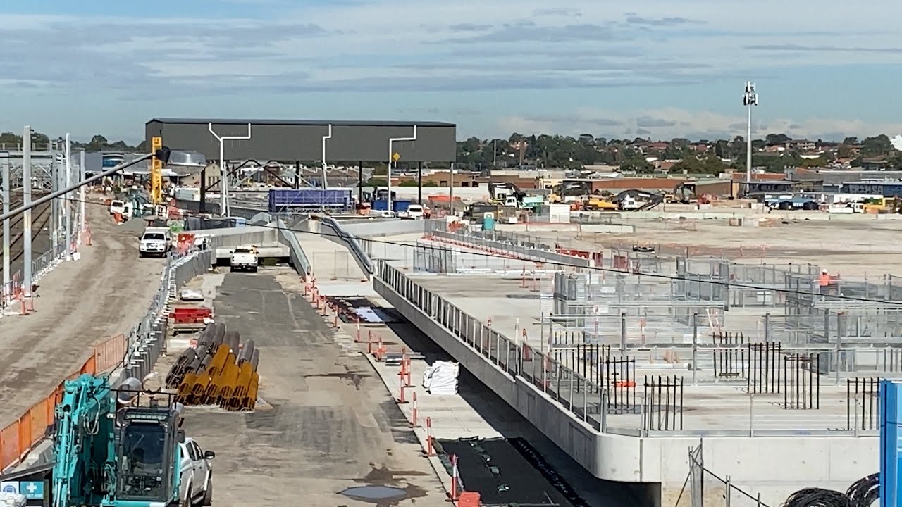 Sydney Metro - Sydenham Station and Marrickville Dive Site Update - March 2021