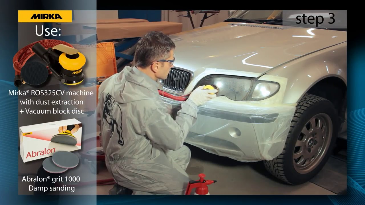 Mirka Head Light Restore Solution
