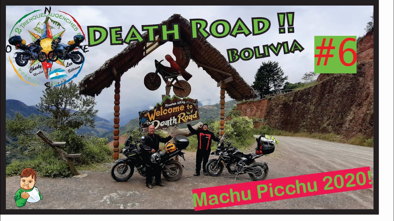 Viaje en moto a Machu Picchu desde Argentina #6 Ruta de la Muerte - Zontes 310 #2020 👌