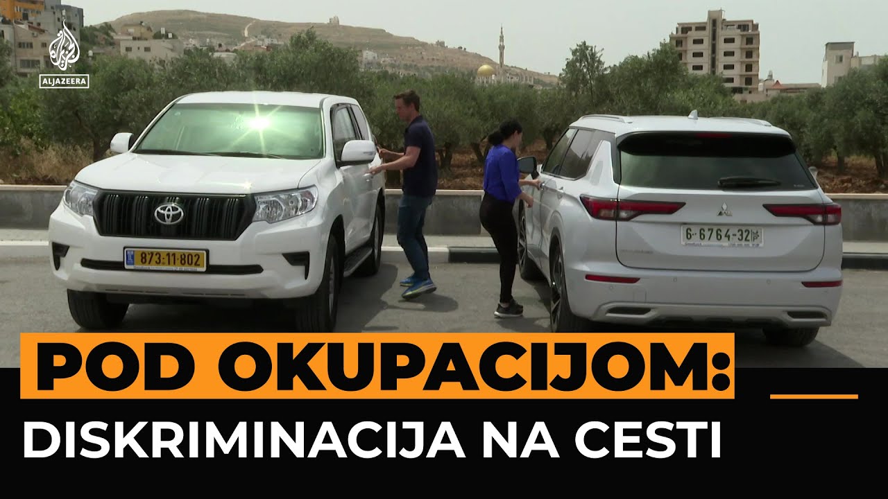 Dva vozača, dva različita putovanja kroz okupiranu Zapadnu obalu