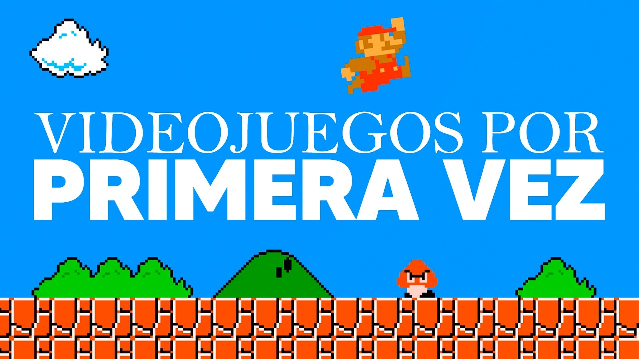 Así se siente jugar VIDEOJUEGOS por PRIMERA VEZ en la vida