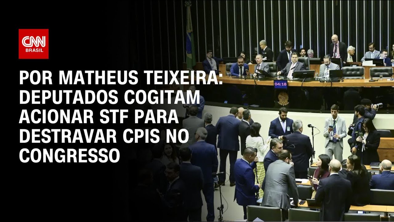Deputados cogitam acionar STF para destravar CPIs no Congresso | BASTIDORES CNN