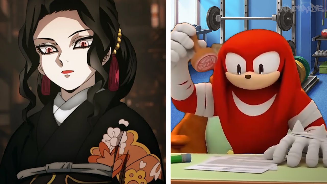 Knuckles rates Demon Slayer female crushes