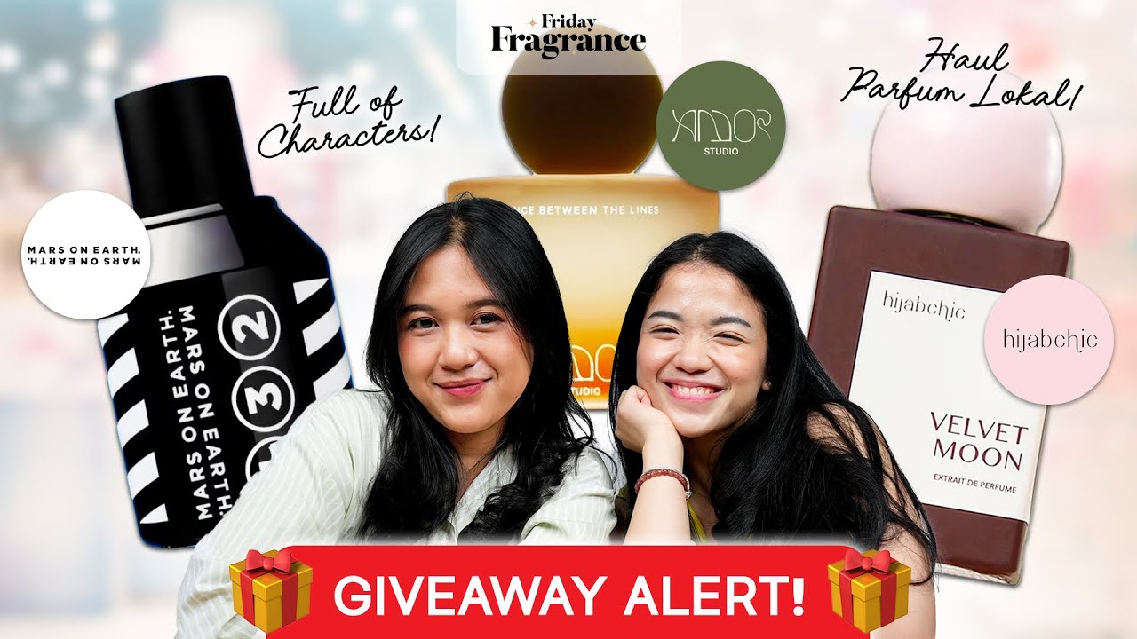 GIVE AWAY ALERT! Haul Parfum Lokal: Dari yang Manis Sampai Segar!