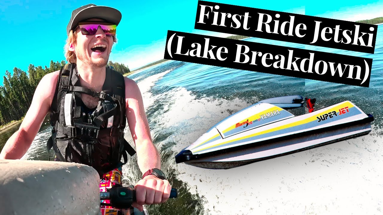 Riding a Vintage Stand-up Jet Ski for the First Time! | (Broke Down on the Lake)