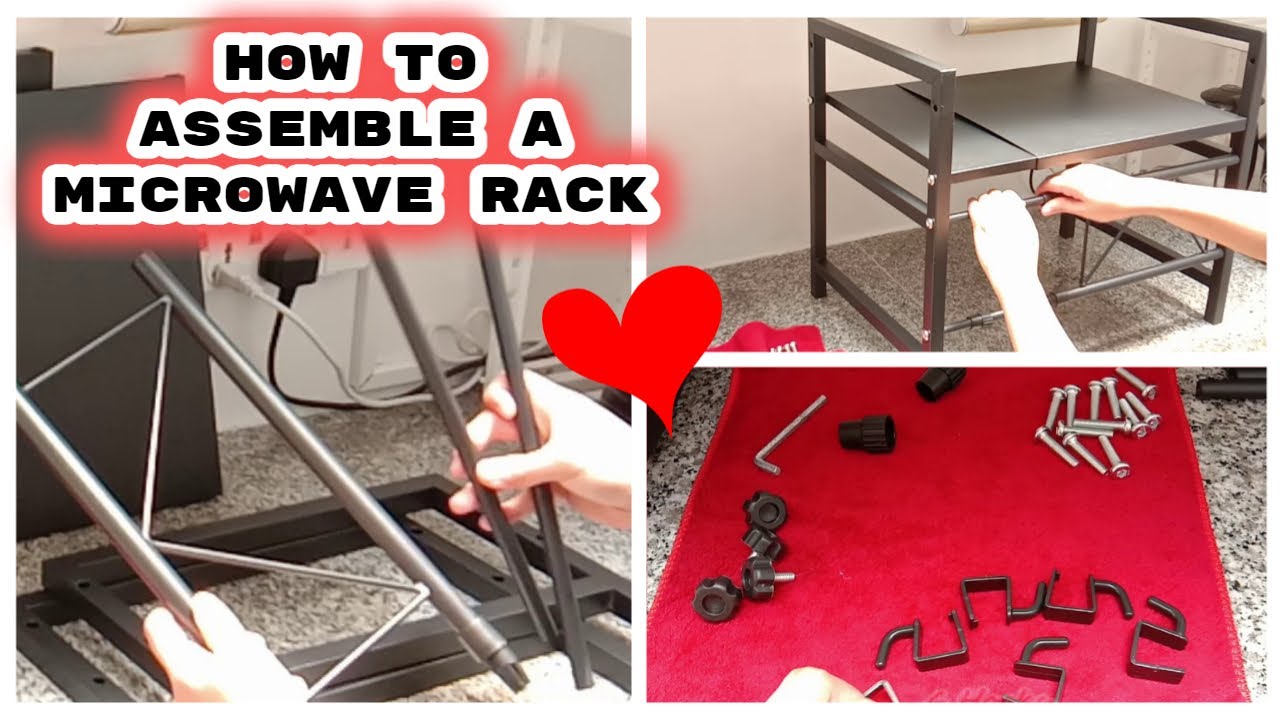 How To Assemble a Microwave Rack | Shopee Finds | Features | Is It Worth It?