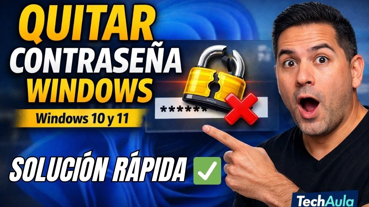 ✅ C&oacute;mo Quitar la Contrase&ntilde;a de Windows 10/11 🖥️ | M&eacute;todo F&aacute;cil y Seguro 2025 🔓