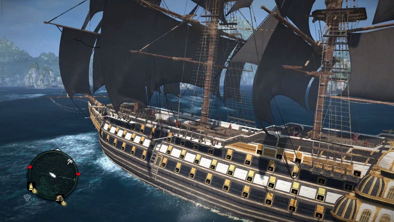 Assassin's Creed IV  Black Flag Legendary ship HMS Fearless mod