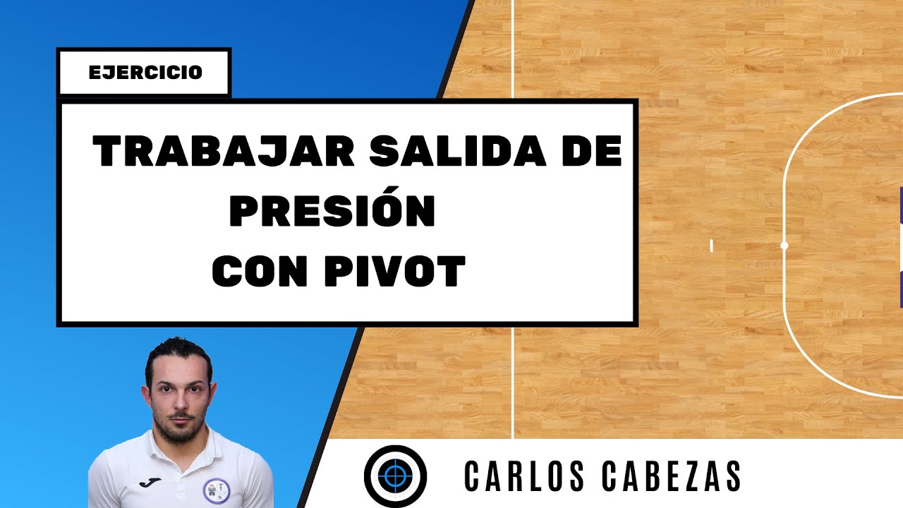 TRABAJAR SALIDA de PRESIÓN con PIVOT en FÚTBOL SALA