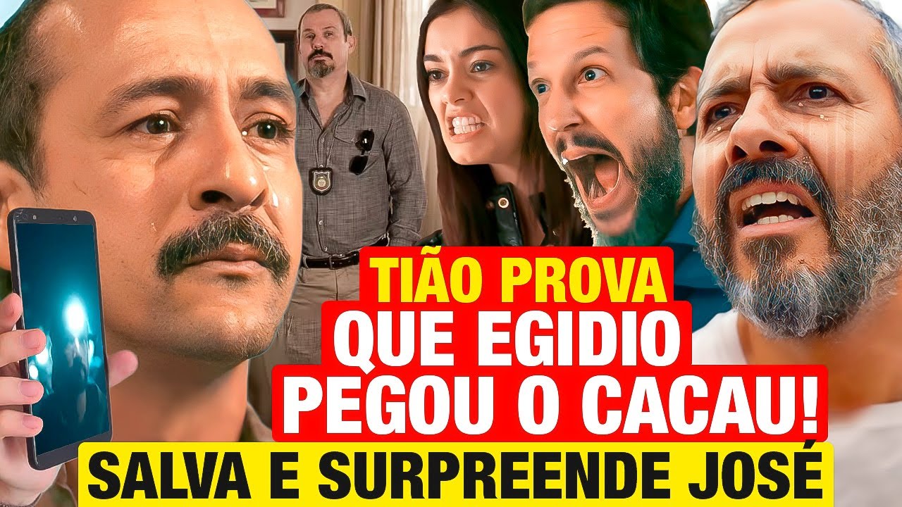 RENASCER: Tião SURPREENDE José Inocêncio e PROVA QUE FOI EGIDIO que pegou Cacau RESUMO CAPÍTULO HOJE