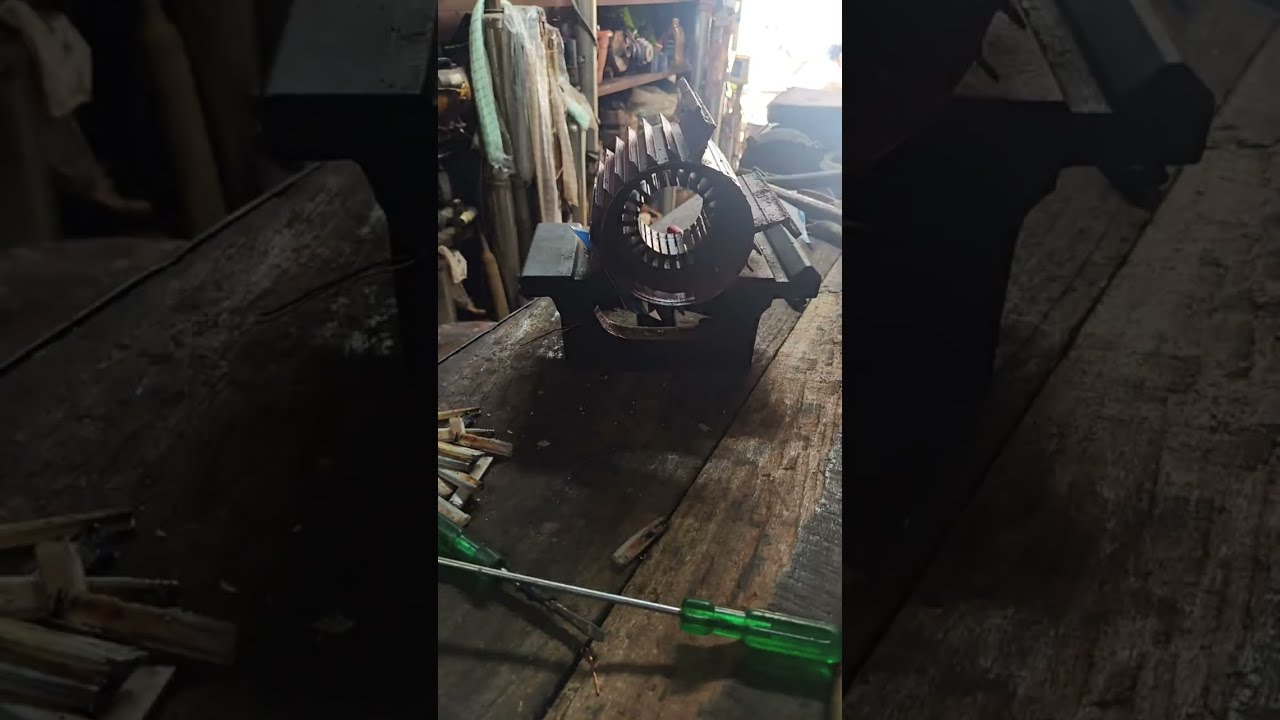 Three-phase motor winding