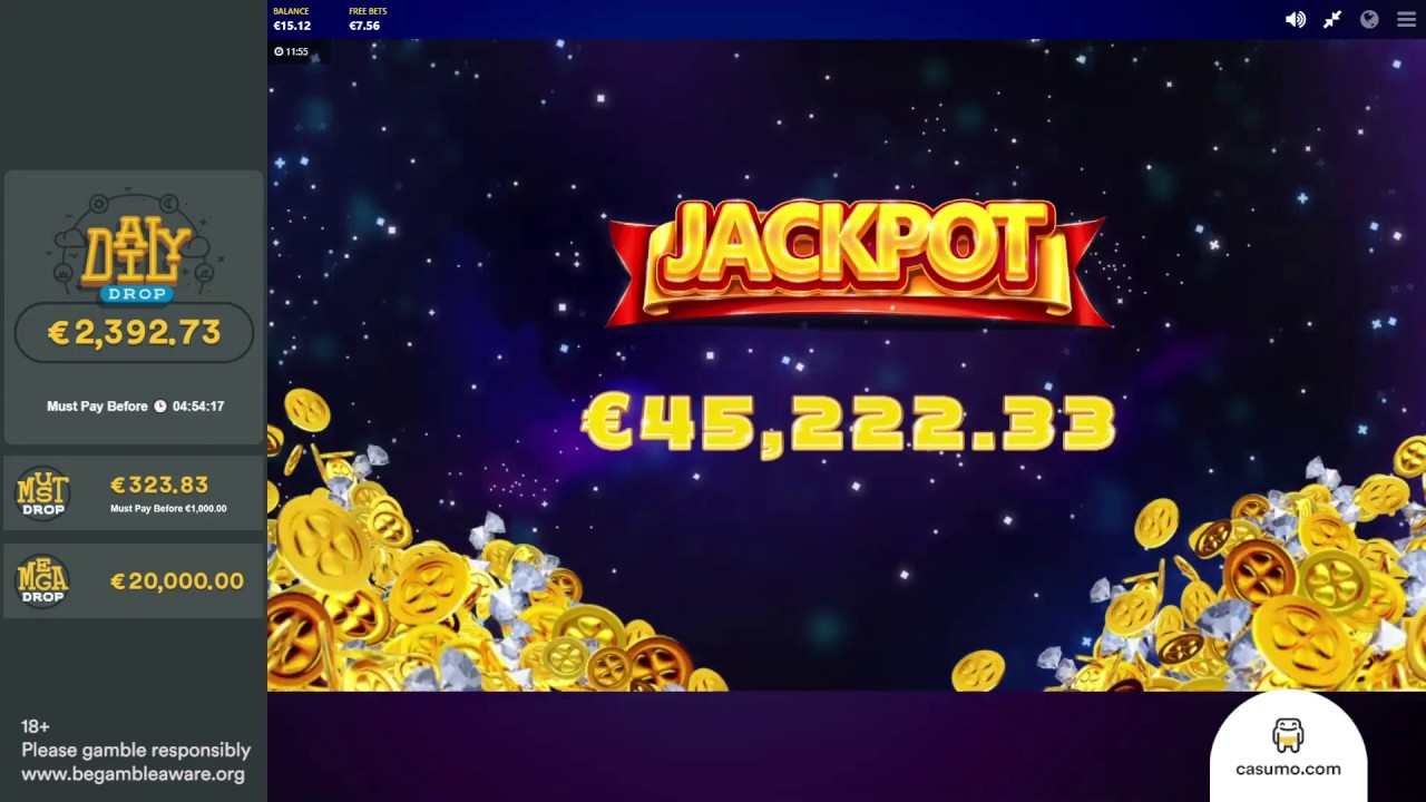 Casumo player wins a &euro;89.467,70 Mega Drop Jackpot in Arcade Bomb
