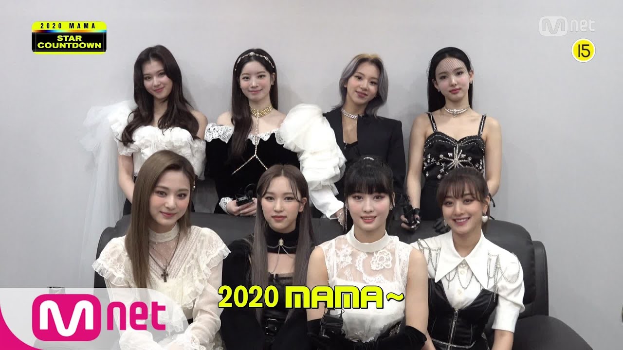 [2020 MAMA] Star Countdown D-2 by TWICE