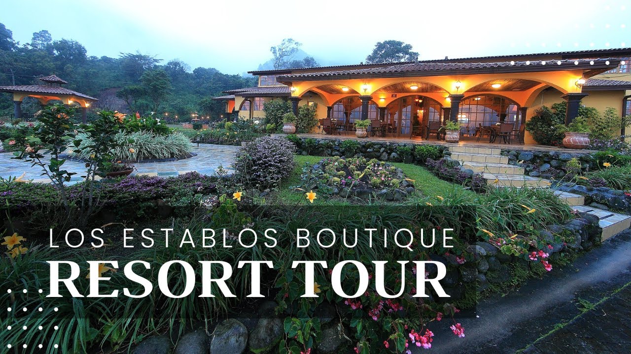 Los Establos Boutique Resort Tour 4K, Boquete, Panama