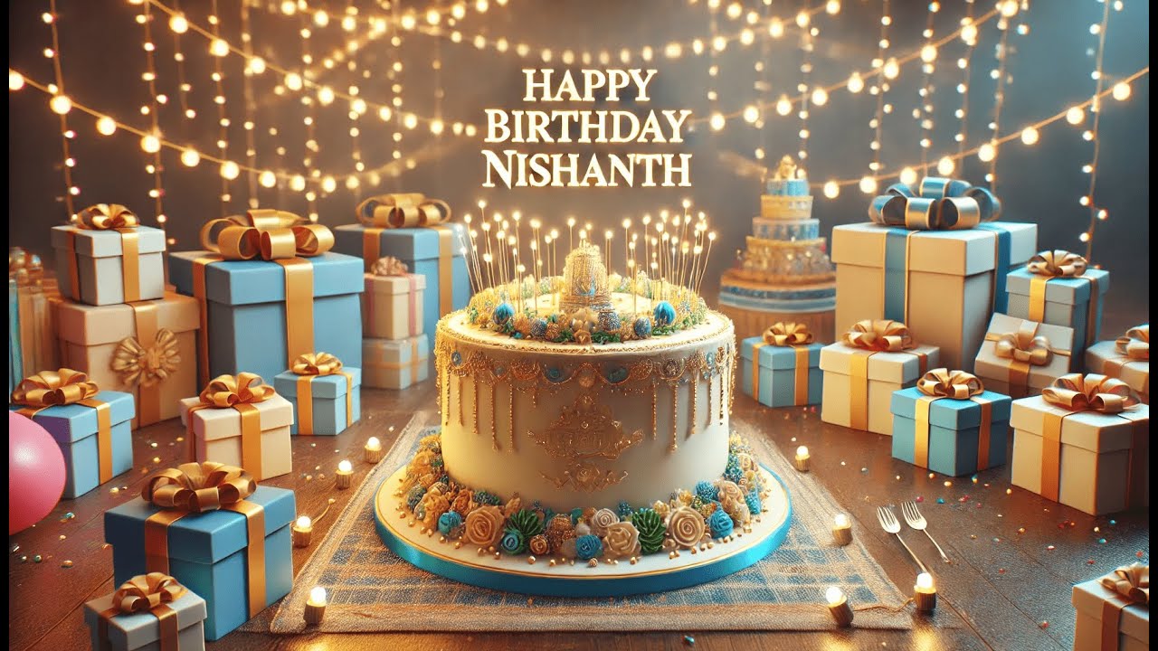 Happy Birthday to you Nishanth! 🎉 Enjoy the Celebration! 🥳 #HappyBirthdayNishanth