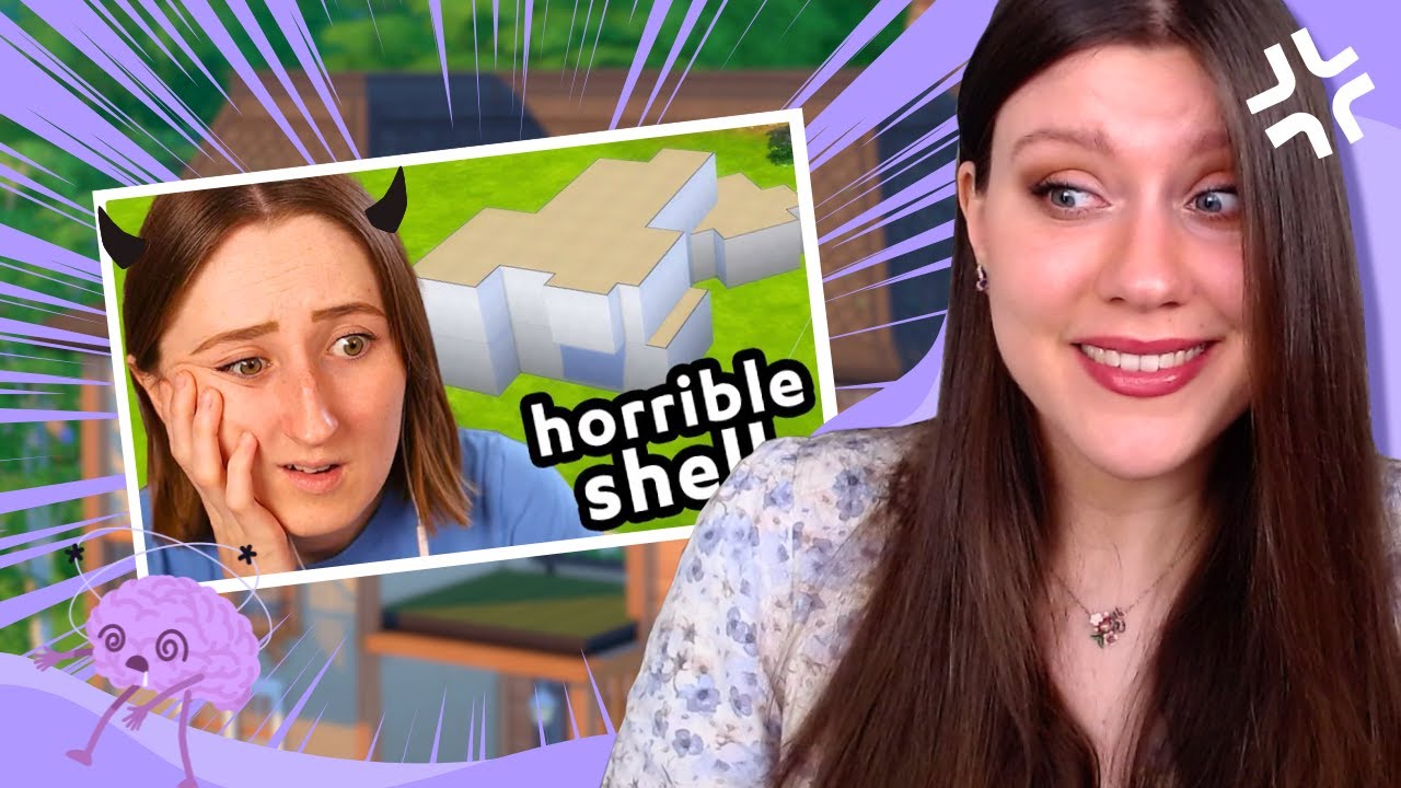 J'essaye de relever le CHALLENGE de lilsimsie (aïe mon cerveau🤕) SIMS 4