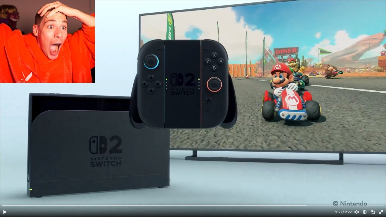 REACCI&Oacute;N a Nintendo Switch 2 TRAILER y MARIO KART 9 &iexcl;POR FIN!