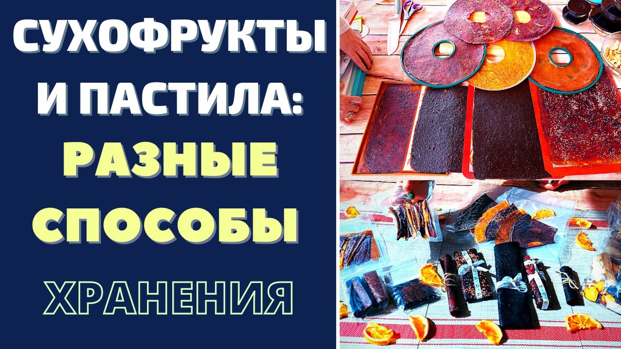 СУХОФРУКТЫ И ПАСТИЛА: РАЗНЫЕ СПОСОБЫ, ФОРМЫ И ЛАЙФХАКИ ХРАНЕНИЯ. СУШУ В ДЕГИДРАТОРЕ И НА СОЛНЦЕ